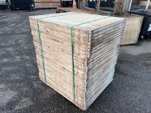 Steenschotten 130 x 110 x 4cm Lariks Topkwaliteit - Afbeelding 4