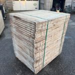 Steenschotten 130 x 110 x 4cm Lariks Topkwaliteit - Afbeelding 3