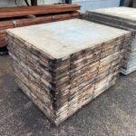 Steenschotten 140 x 110 x 4cm Azobé met kunststof laag - Afbeelding 2