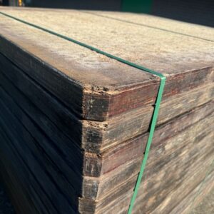 Steenschotten 135 x 110 x 5cm Geperst hardhout