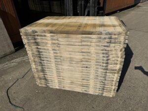 Steenschotten 140x95x5cm Lariks A-keus - Afbeelding 2