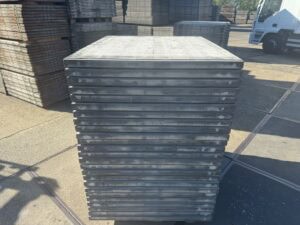 Steenschotten 140 x 115 x 5,5cm Lariks Topkwaliteit - Afbeelding 4