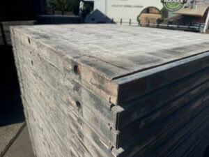 Steenschotten 140 x 115 x 5,5cm Lariks Topkwaliteit