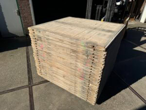 Steenschotten 145 x 130 x 5cm Douglas - Afbeelding 5