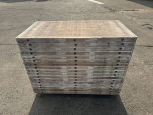 Steenschotten 140 x 73 x 5cm Lariks Topkwaliteit - Afbeelding 4