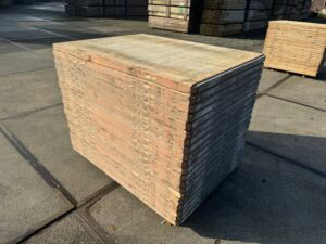 Steenschotten 145 x 110 x 5cm Lariks Topkwaliteit - Afbeelding 2