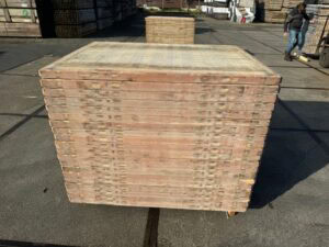 Steenschotten 145 x 110 x 5cm Lariks Topkwaliteit - Afbeelding 3