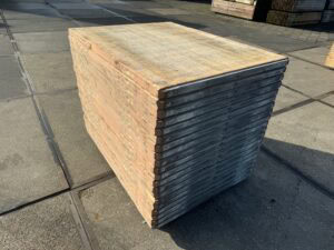 Steenschotten 145 x 110 x 5cm Lariks Topkwaliteit - Afbeelding 4