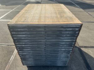 Steenschotten 145 x 110 x 5cm Lariks Topkwaliteit - Afbeelding 5