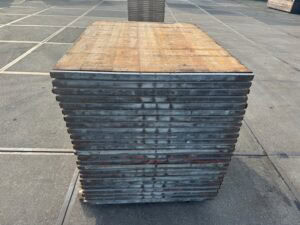 Steenschotten 140 x 112 x 5cm Hardhout - Afbeelding 4