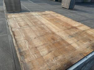 Steenschotten 140 x 112 x 5cm Hardhout - Afbeelding 5