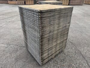 Steenschotten 120 x 110 x 4cm Grenen Topkwaliteit! - Afbeelding 2