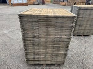 Steenschotten 120 x 110 x 4cm Grenen Topkwaliteit! - Afbeelding 5