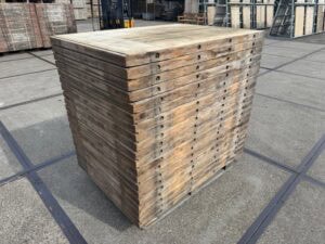 Steenschotten 140 x 100 x 5,5cm Lariks - Afbeelding 2