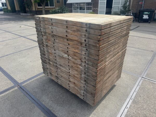 Steenschotten 140x100x5,5cm Lariks - Afbeelding 4