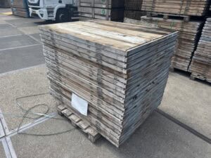Steenschotten 140 x 110 x 5cm Grenen A/B-keus - Afbeelding 2