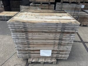 Steenschotten 140 x 110 x 5cm Grenen A/B-keus - Afbeelding 4