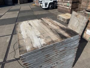Steenschotten 140 x 110 x 5cm Grenen A/B-keus - Afbeelding 6